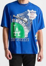 画像1: LOS ANGELES DOGERS T-shirts Lサイズ(2) (1)